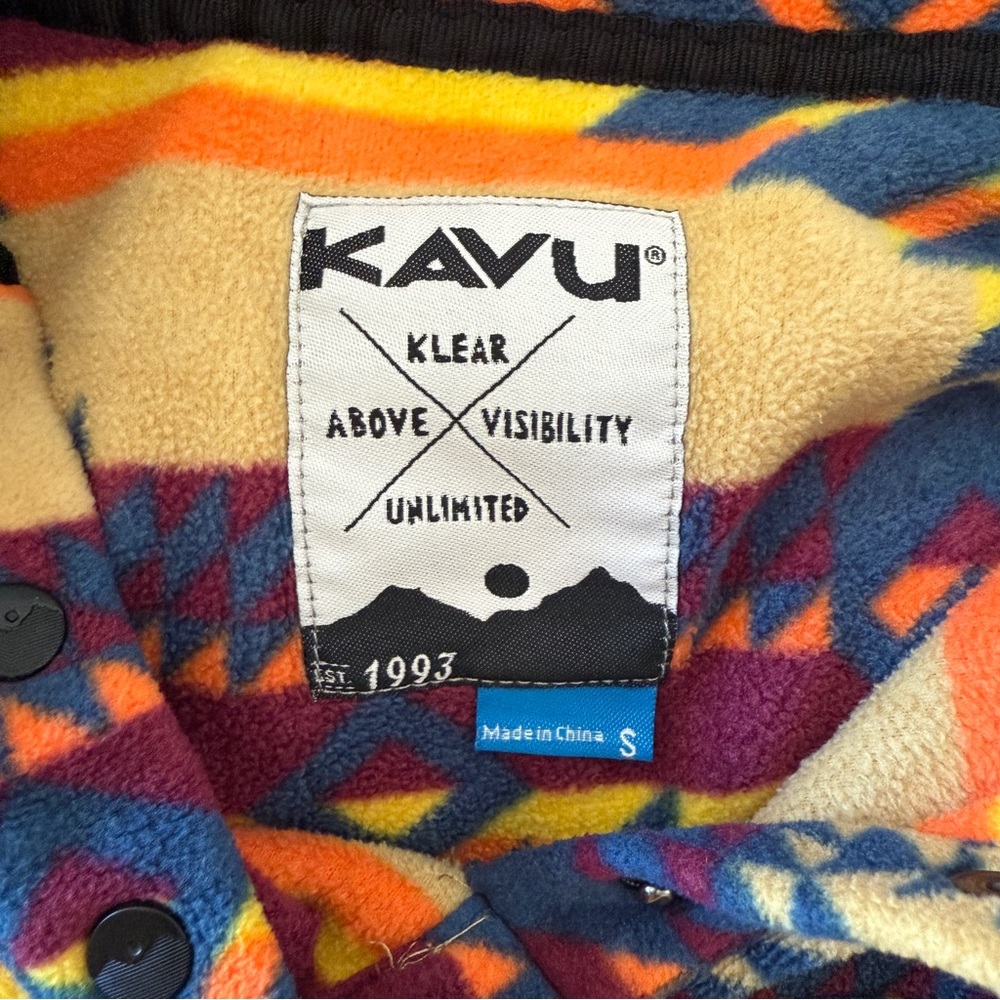 Kavu Multicolor Patterned Sweatshirt - image 6